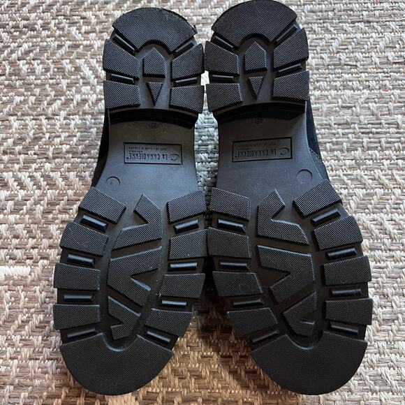 La Canadienne Drew Suede Loafer Sz 9.5M - Picture 3 of 6